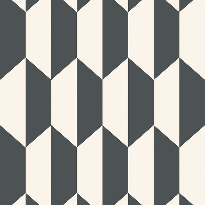 Tile - Geometric II preto e branco 