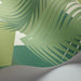 Deco Palm - Geometric II Verde, kaki, branco