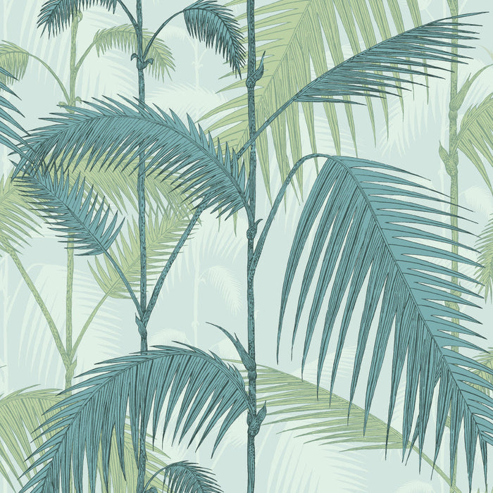 Palm Jungle - Icons  Verde mar