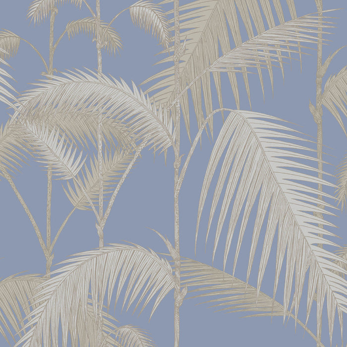 Palm Jungle - The Contemporary Selection Azul, beige, creme