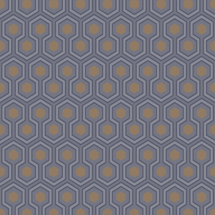 Hick's Hexagon - The Contemporary Selection  Soot, bronze metálico em cinza ardósia
