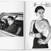 Helmut Newton. SUMO. 20th Anniversary Edition pagina com imagem de mulher e homem a preto e branco 