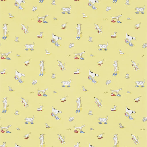 Dogs in Clogs WP - Abracazoo Wallpapers amarelo 