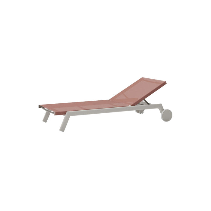 Molo lounger with wheels