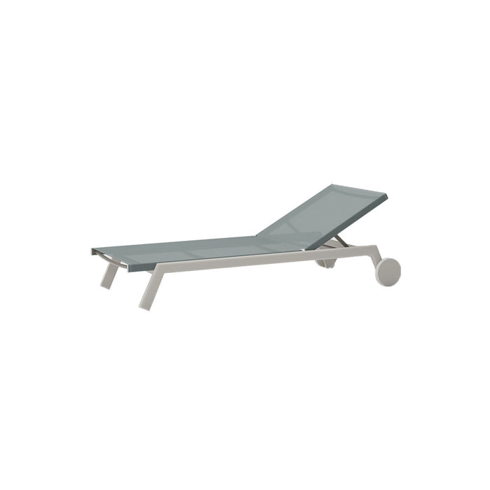 Molo lounger with wheels